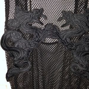 Dragon detail mesh bodysuit